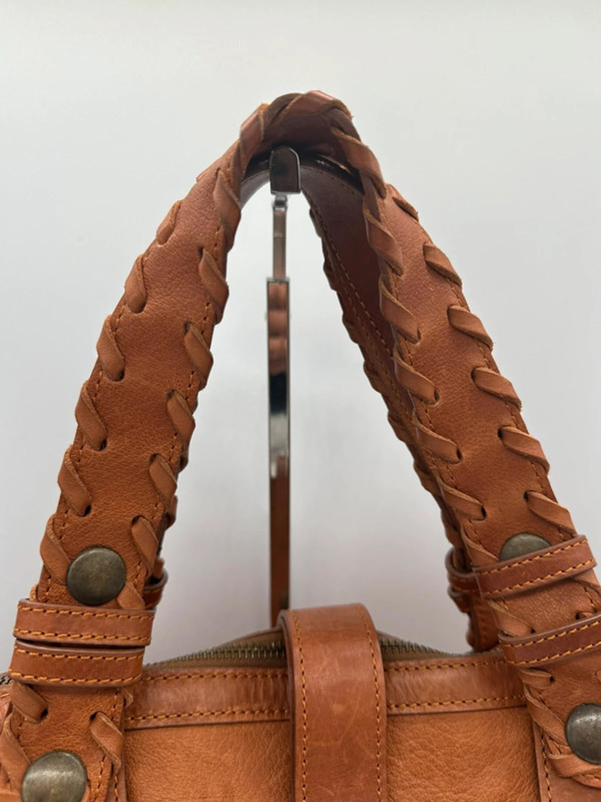 Vintage Chloé Silverado Y2K Rare Brown Leather Handbag