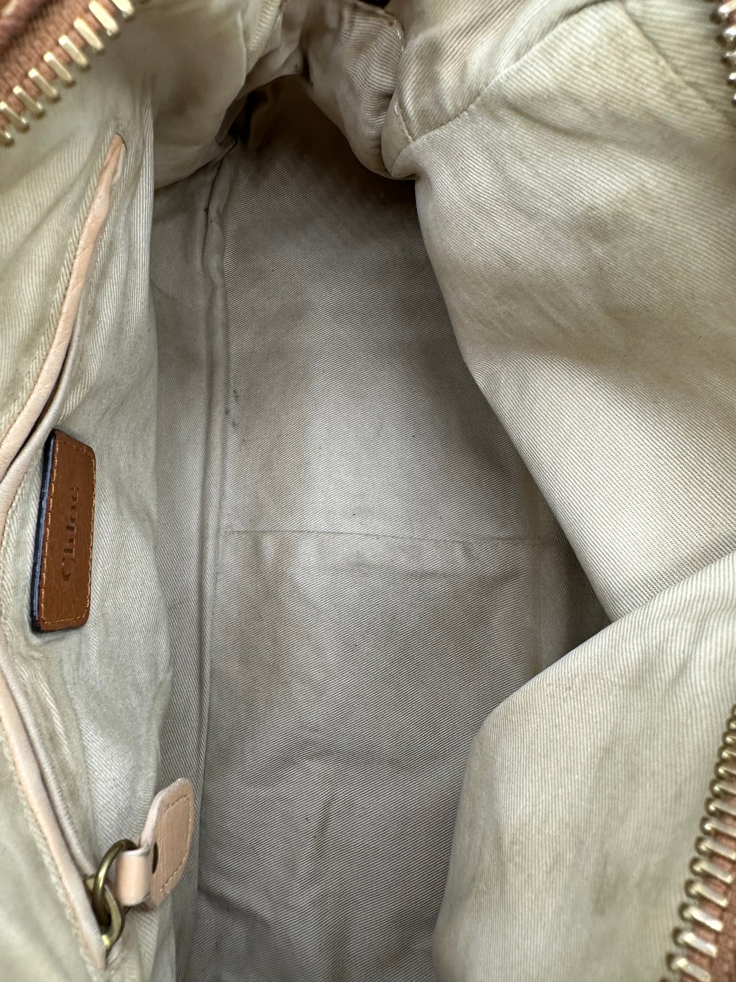 Vintage Chloé Paraty Shoulder Bag in Brown Leather