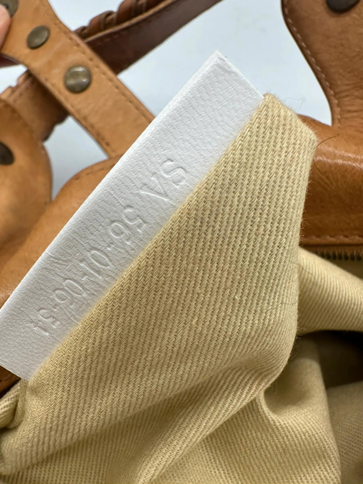 Vintage Chloé Mini Size Brown Leather Silverado