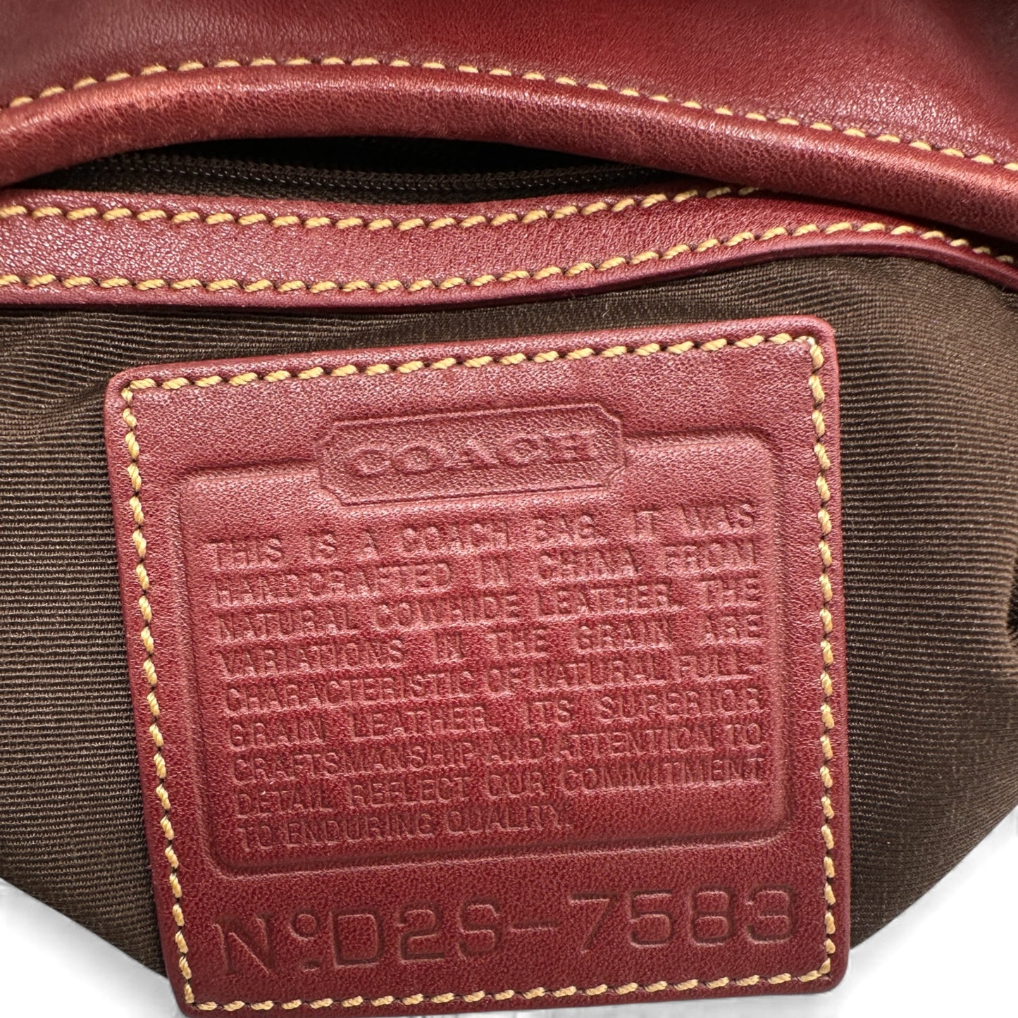 Vintage Coach 7583 Soho Buckle Shoulder Bag