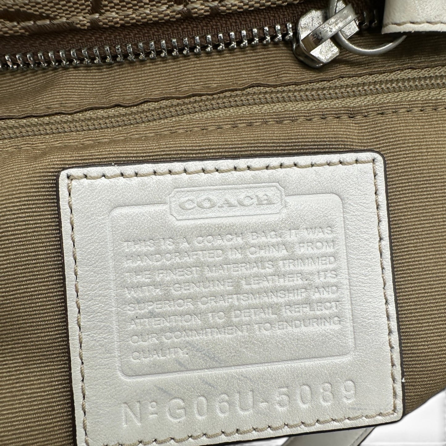 Vintage Coach 5089 Soho Tote Schultertasche
