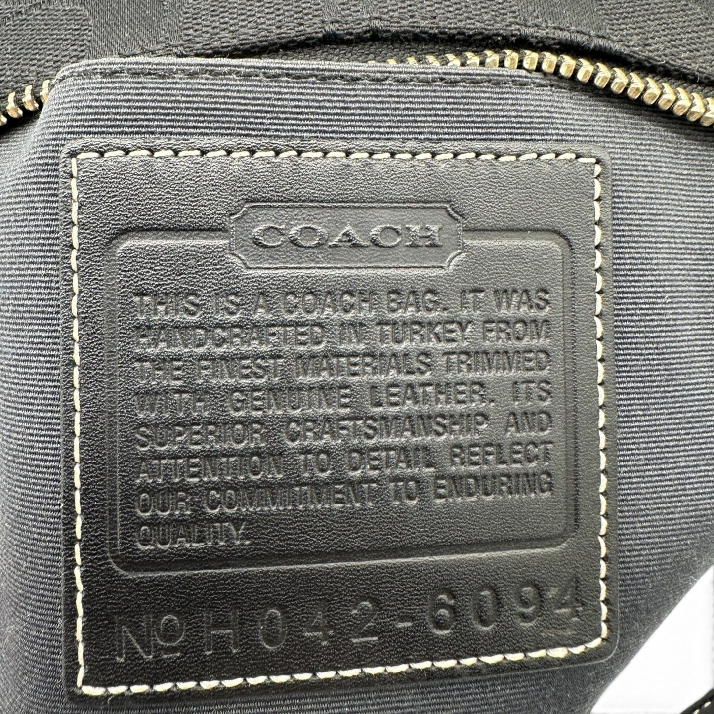 Vintage Coach 6094 Demi Mini Shoulder Bag