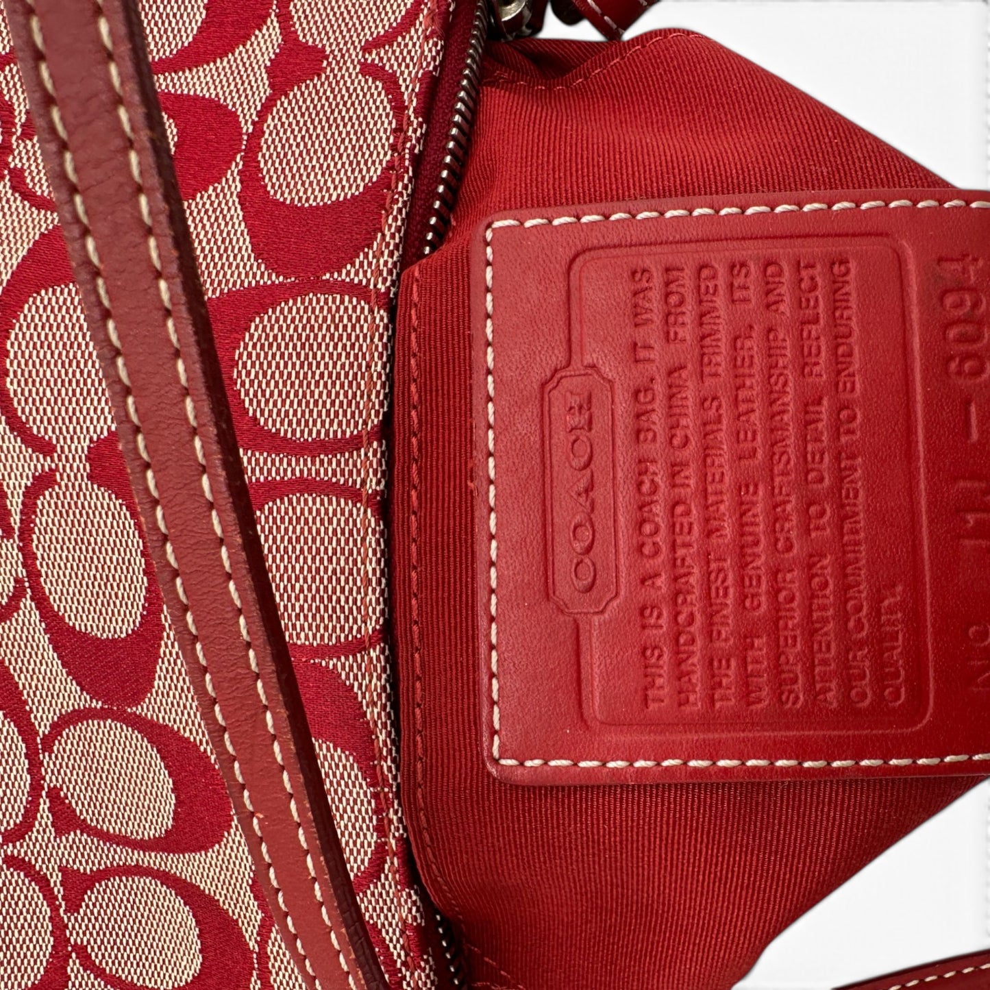 Vintage Coach 6094 Demi Mini Shoulder Bag