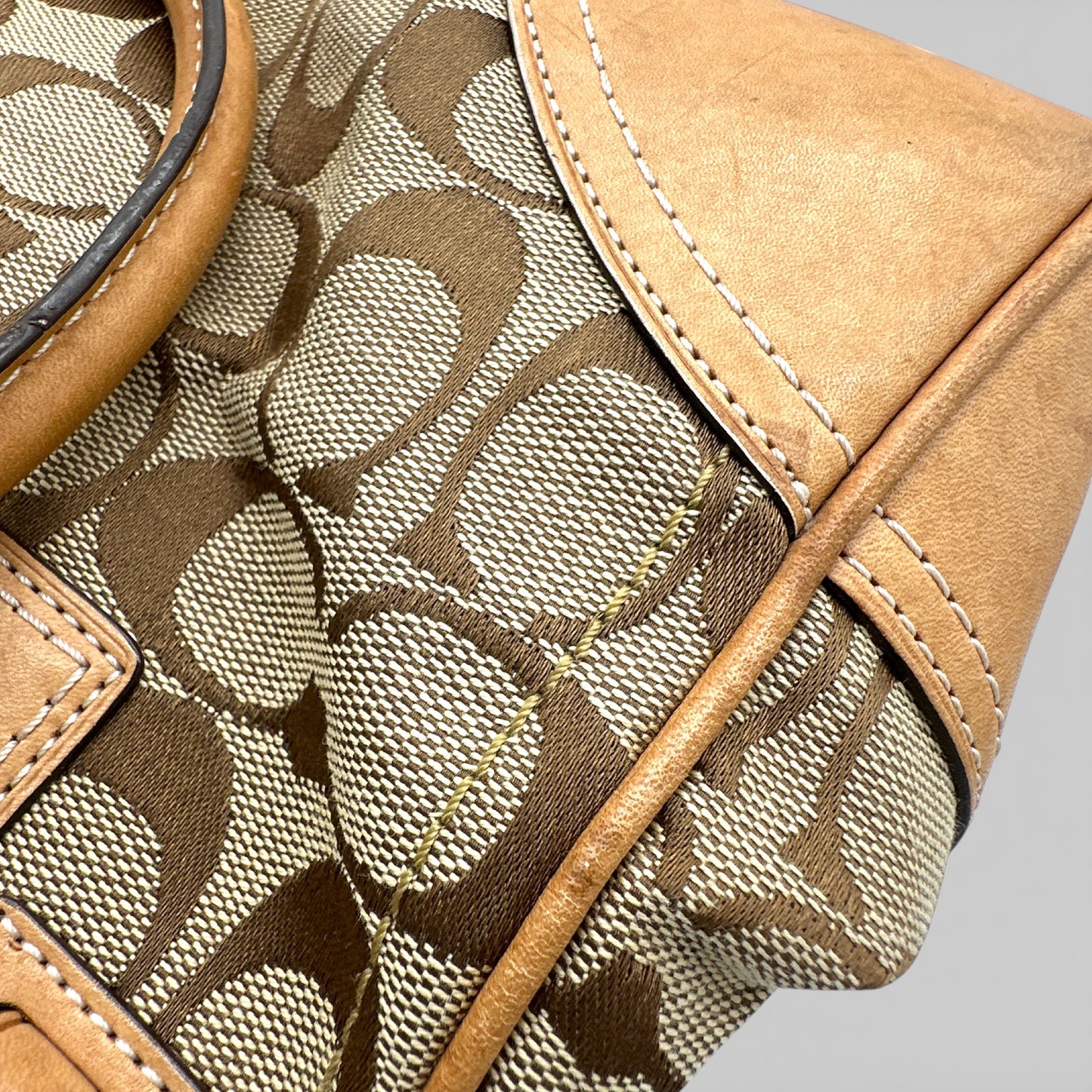 Vintage Coach 10245 Hampton Clip Handtasche