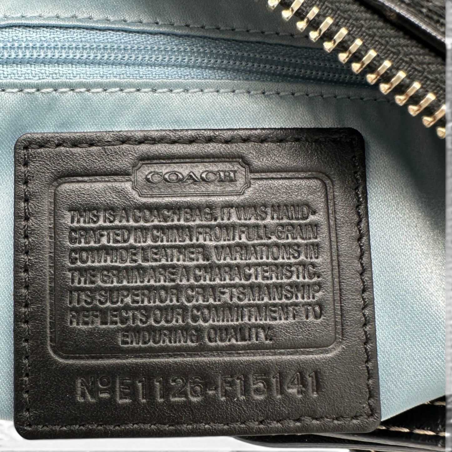 Vintage Coach F15141 Shoulder Bag