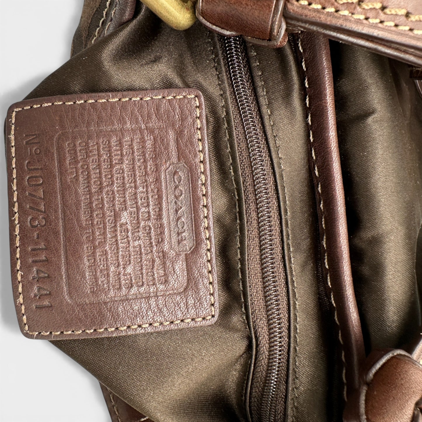 Vintage Coach 11441 Bleecker Shoulder Bag