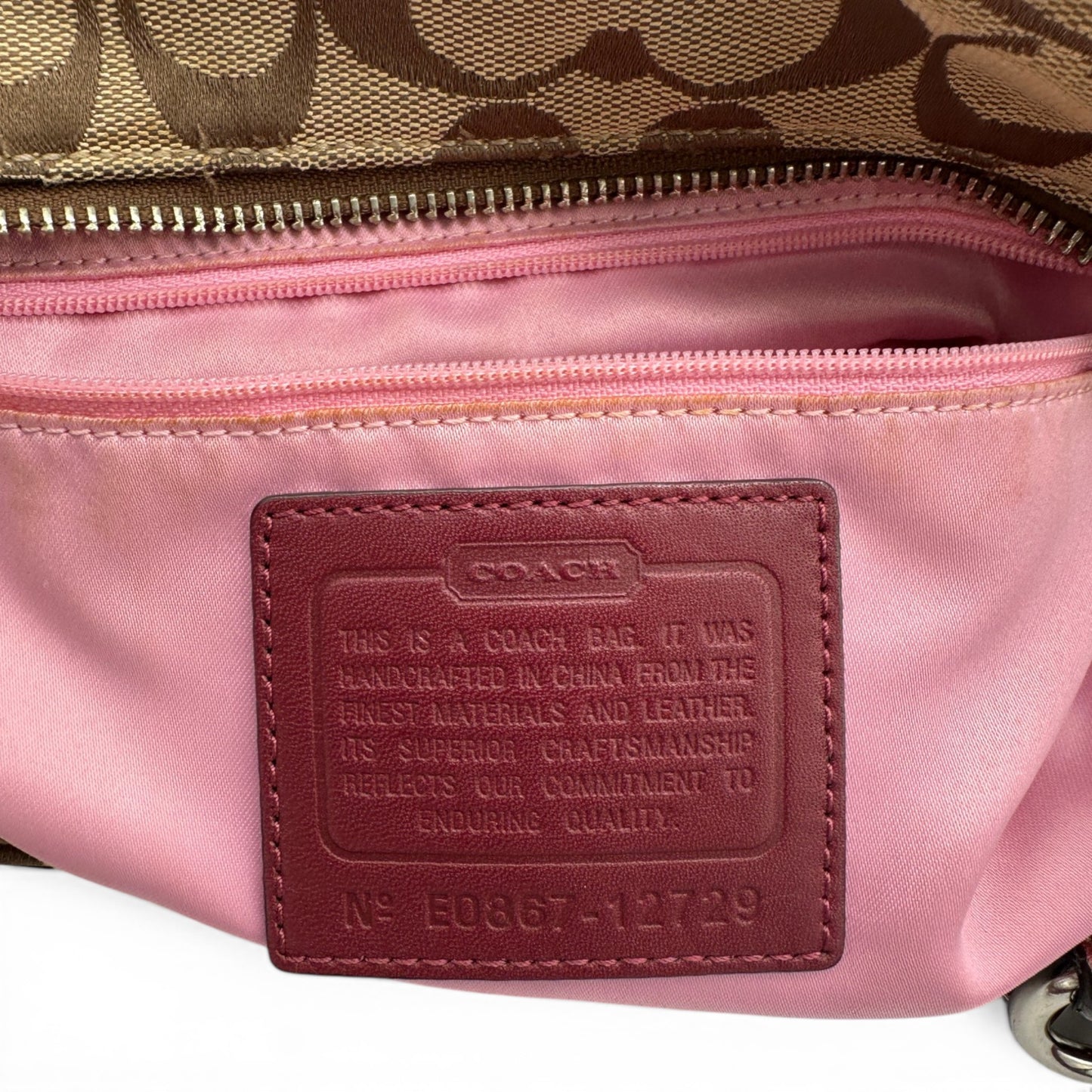 Vintage Coach 12729 Tote Handbag