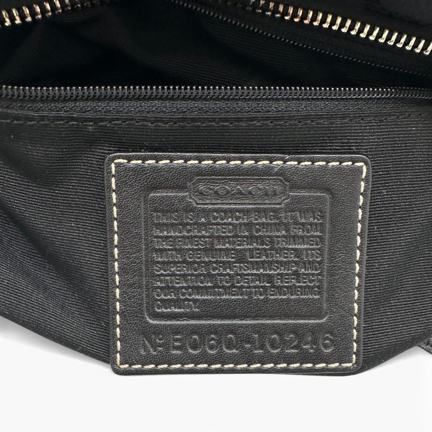 Vintage Coach 10246 Hampton Clip Handtasche