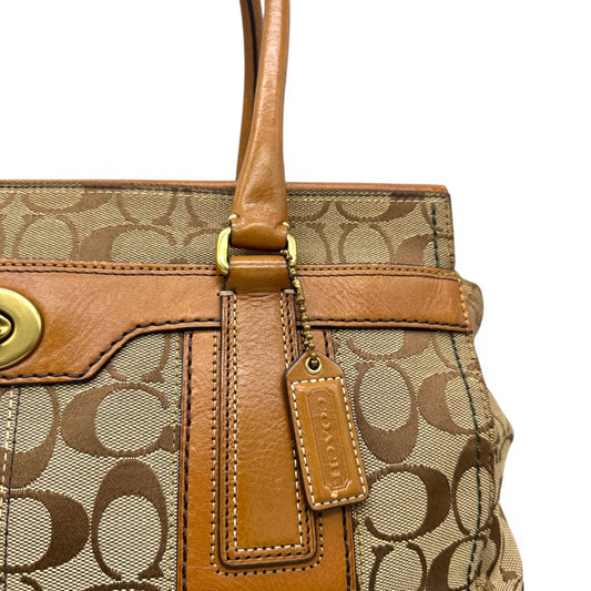 Vintage Coach Hampton Carryall 11063 Turnlock Handbag