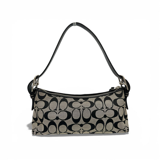Vintage Coach 6371 East West Baguette Shoulder Bag