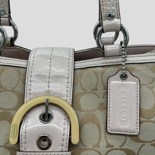 Vintage Coach F18750 Soho Tote Shoulder Bag