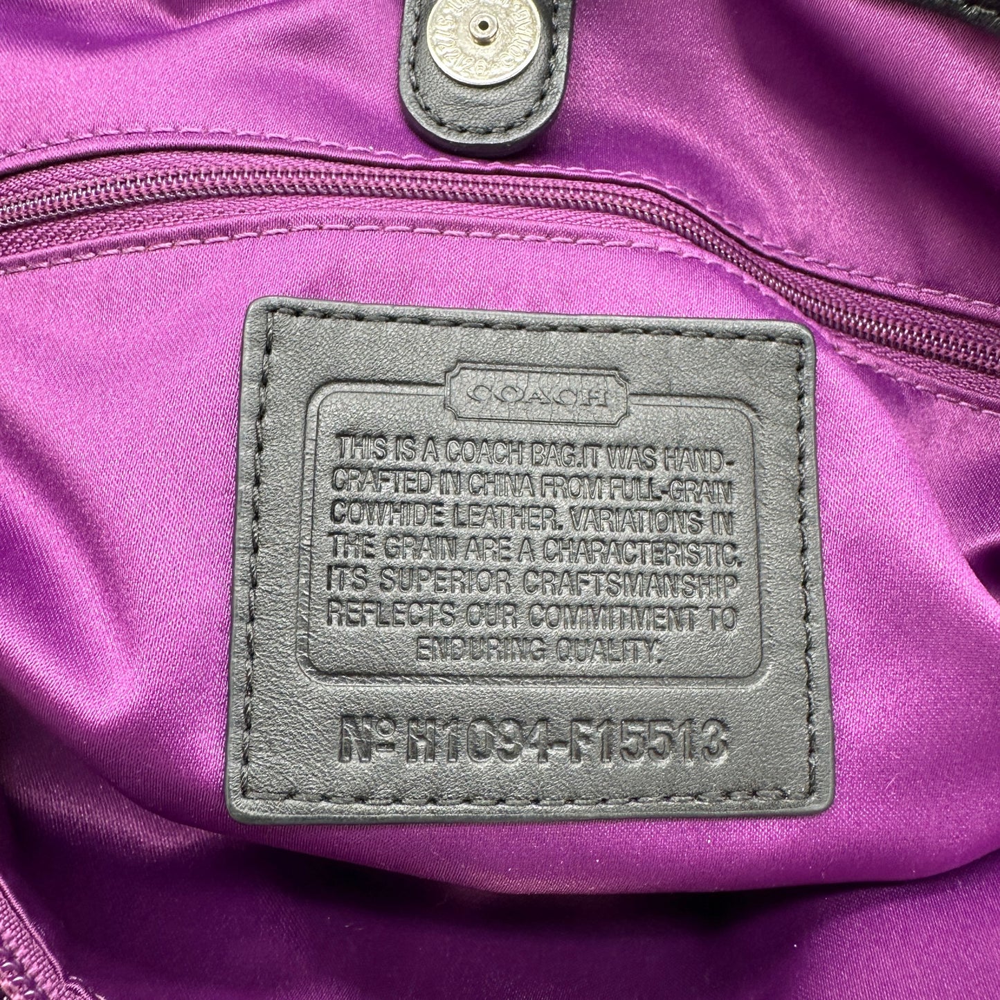 Vintage Coach Ashley F15513 2-Way Shoulder Bag