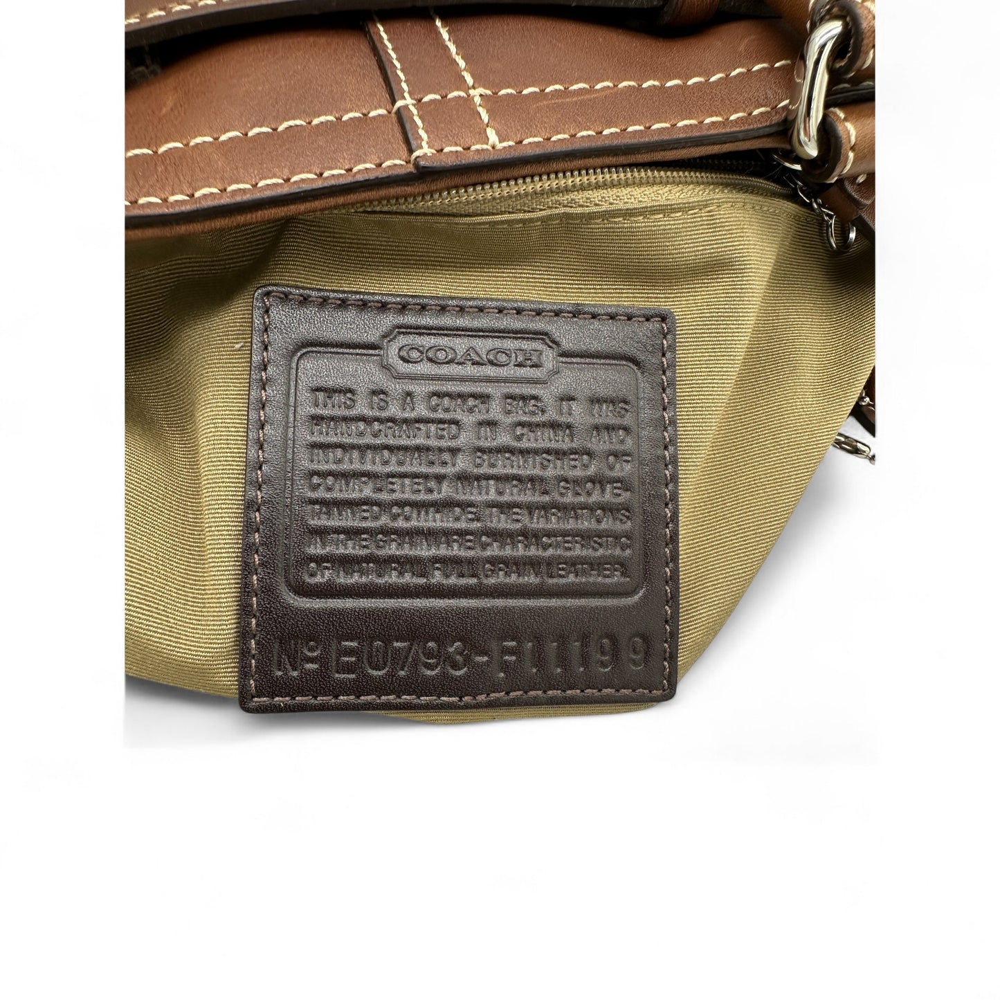 Vintage Coach F11199 Hamptons Handbag