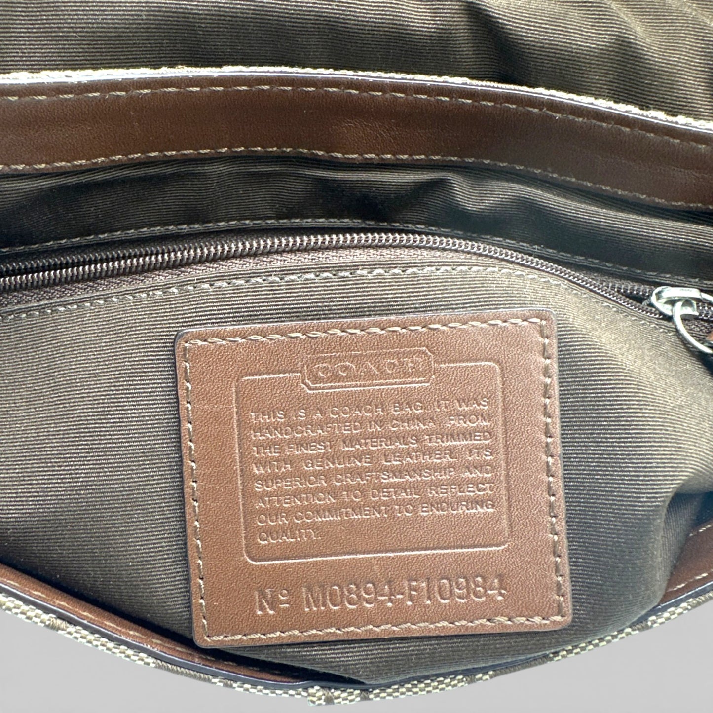 Vintage Coach F10984 Chelsea Turnlock Shoulder Bag