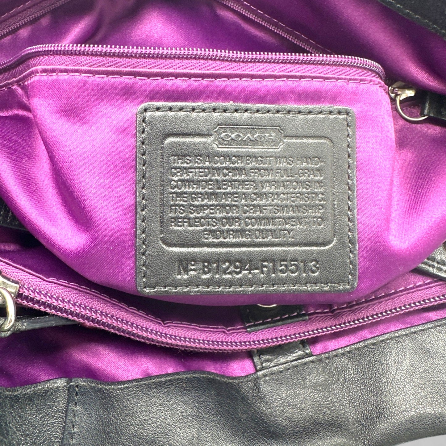 Vintage Coach Ashley F15513 2-Way Shoulder Bag