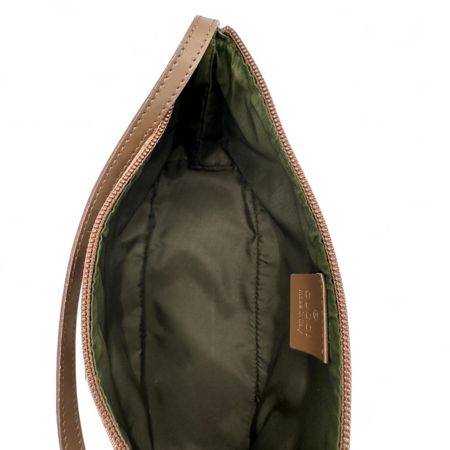 Vintage Gucci Boat Pochette Shoulder Bag