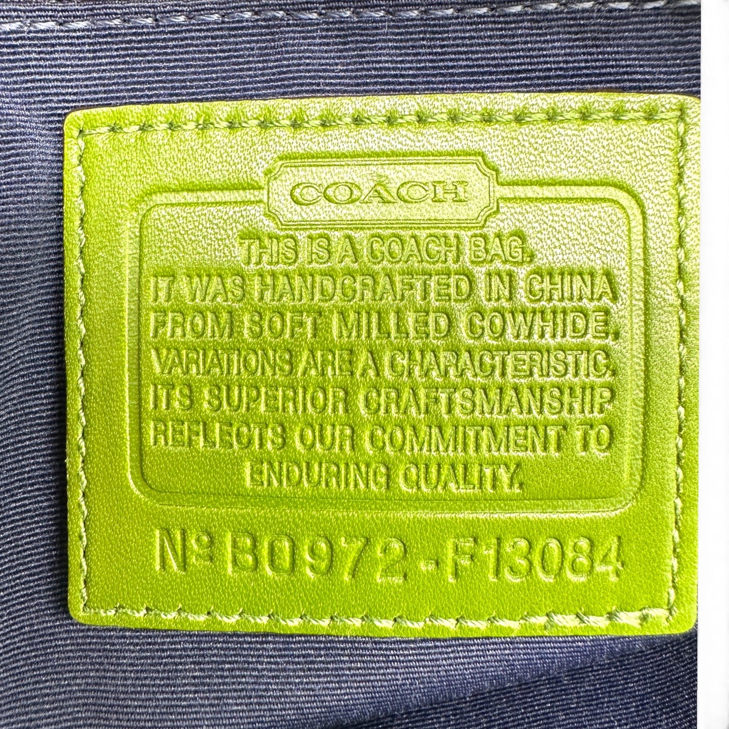 Sac à main vintage Coach F13084 Hampton Clip