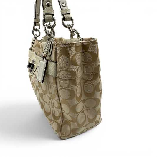 Vintage Coach F16540 Penelope Carryall Tote Bag