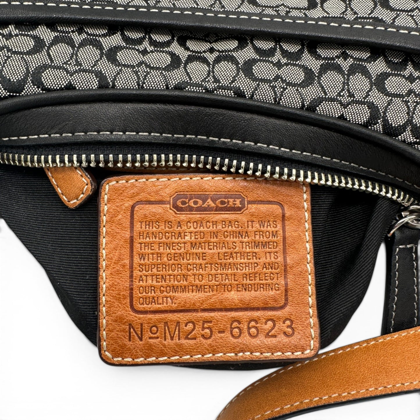 Vintage Coach 6623 Crescent Shoulder Bag