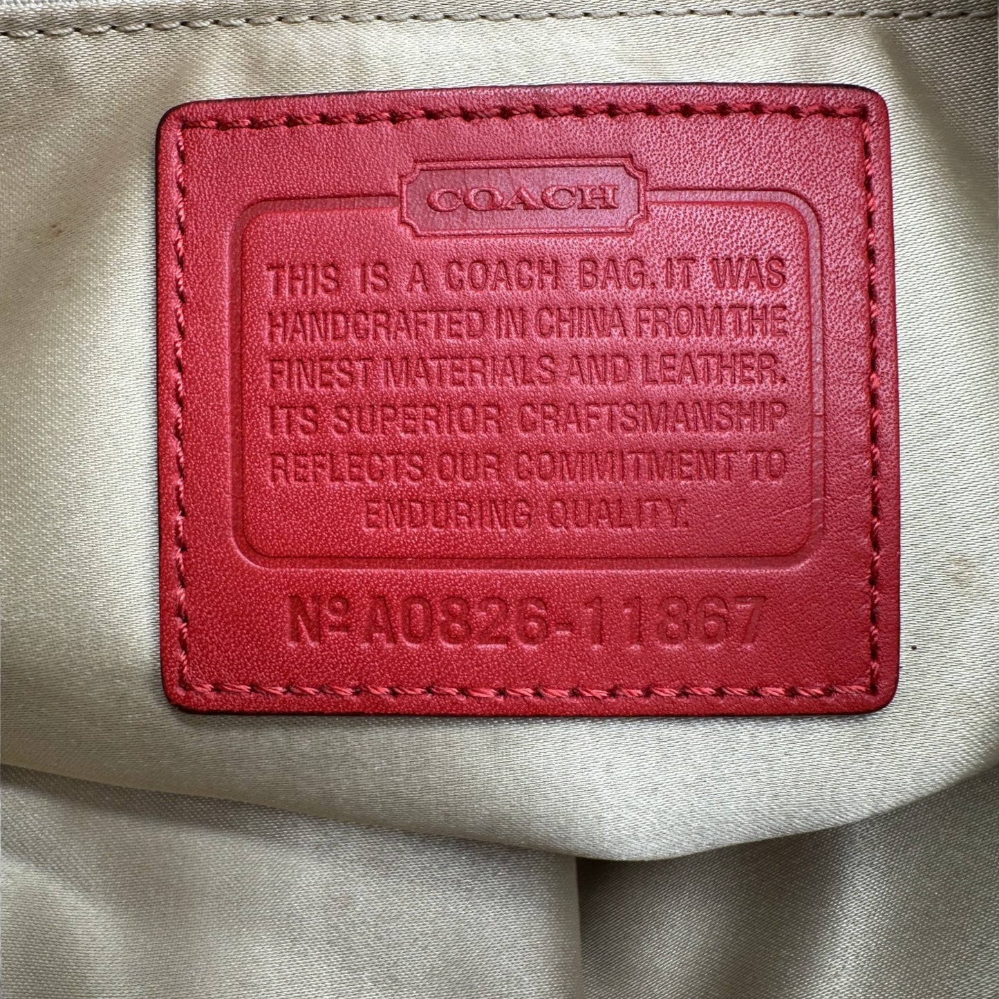 Vintage Coach 11867 Carly Shoulder Bag