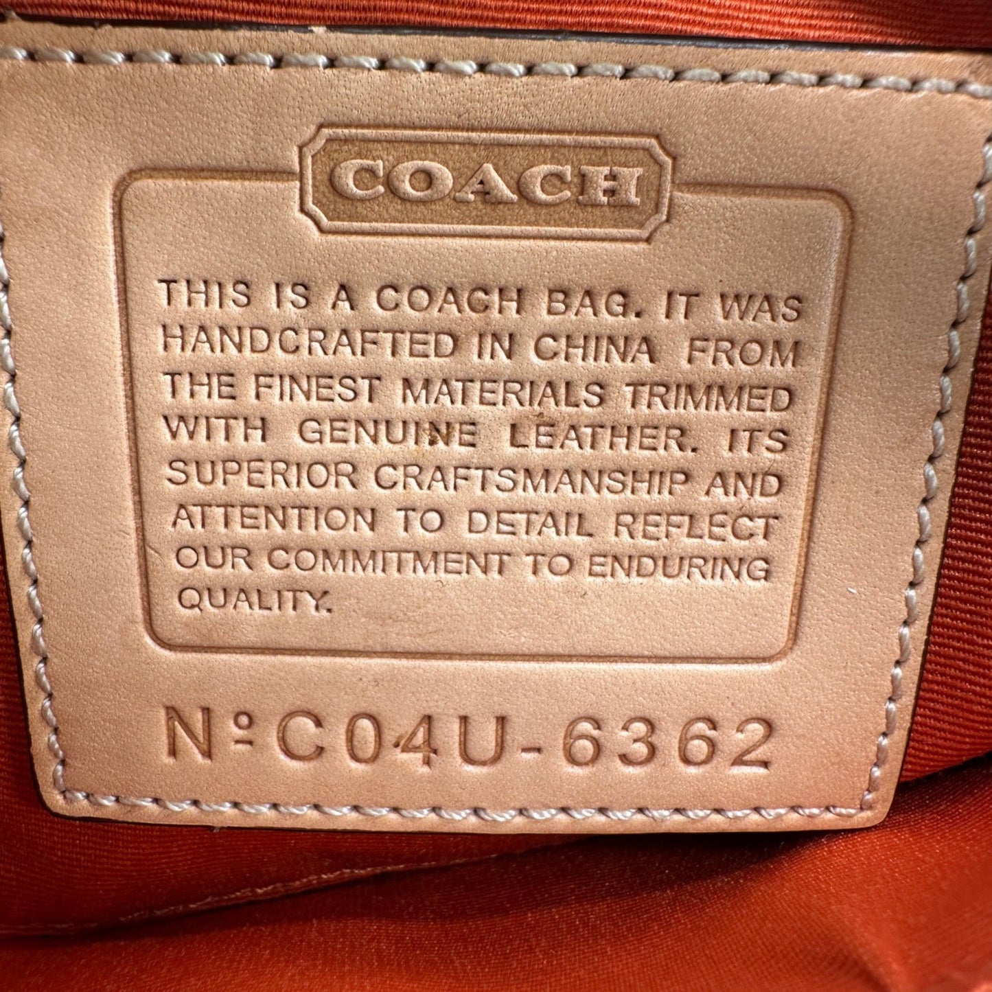Vintage Coach Demi Mini Soho 6362 Schultertasche