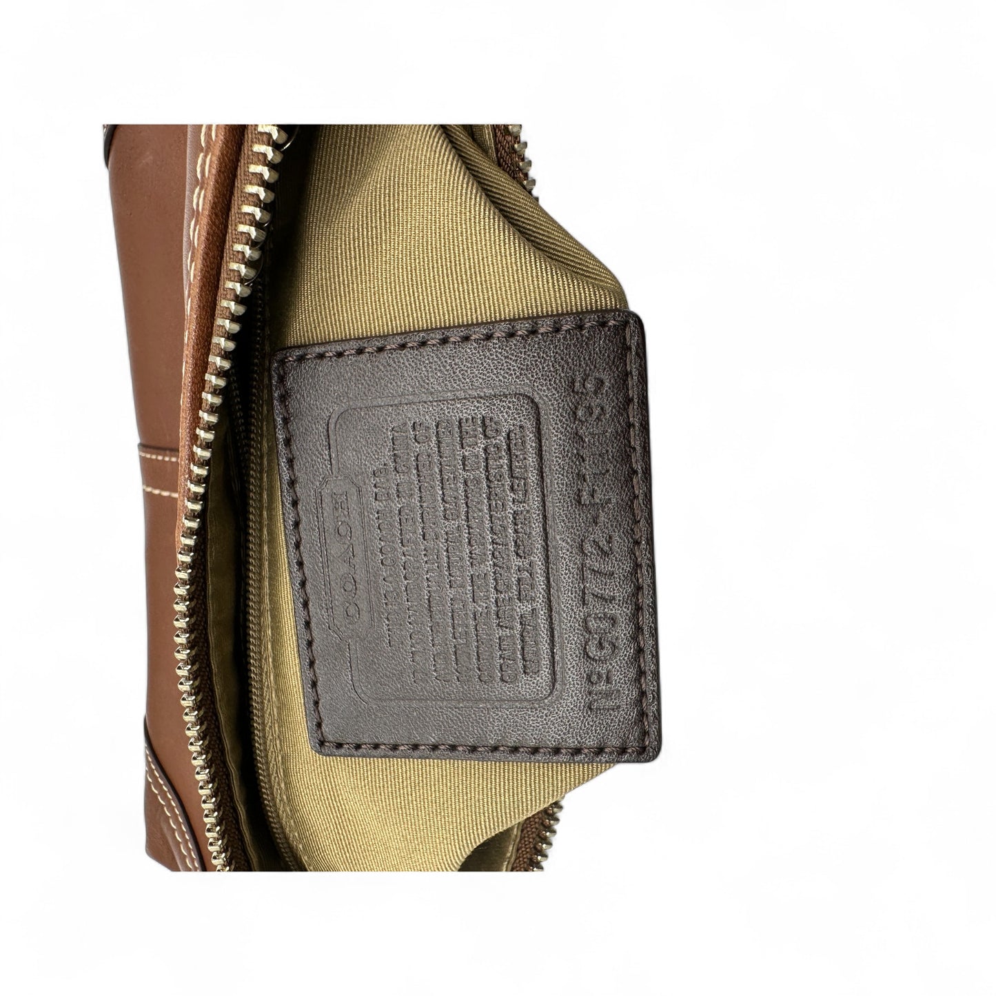 Vintage Coach F11135 Baguette Schultertasche