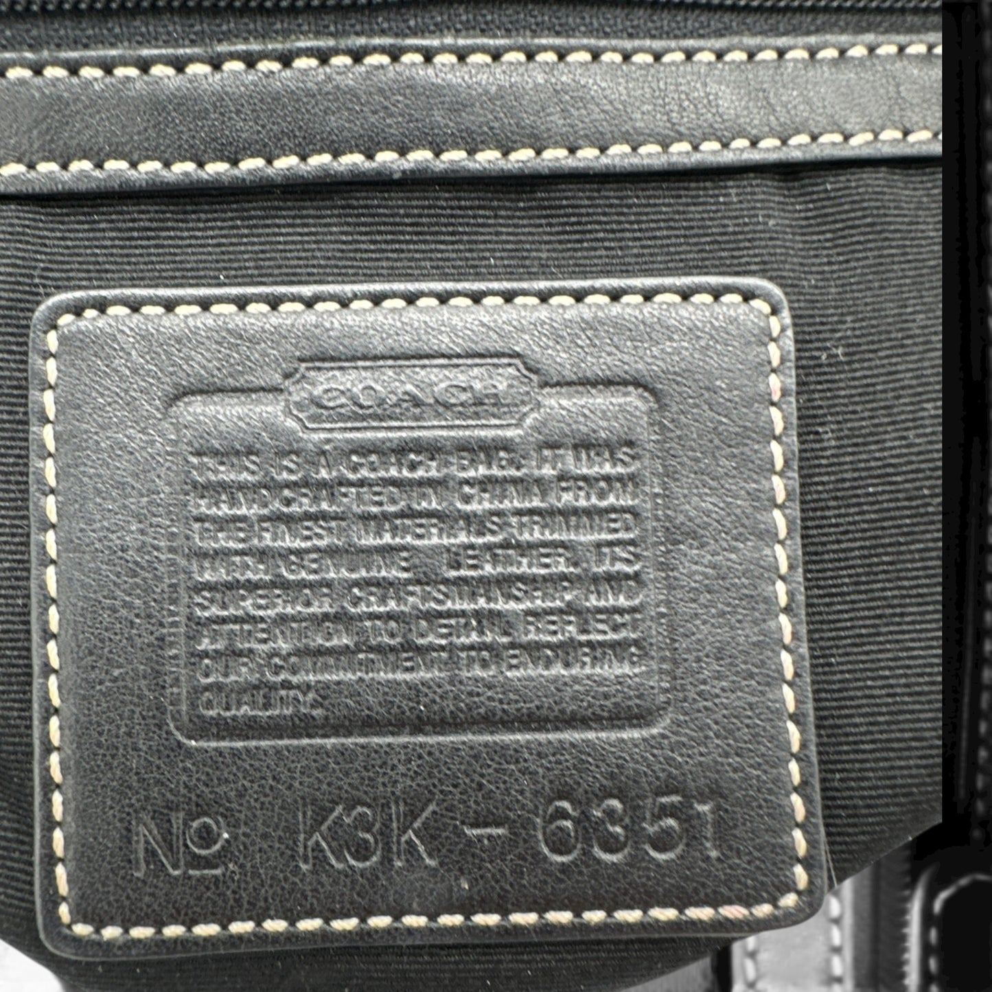 Sac bandoulière Coach 6351 Soho vintage