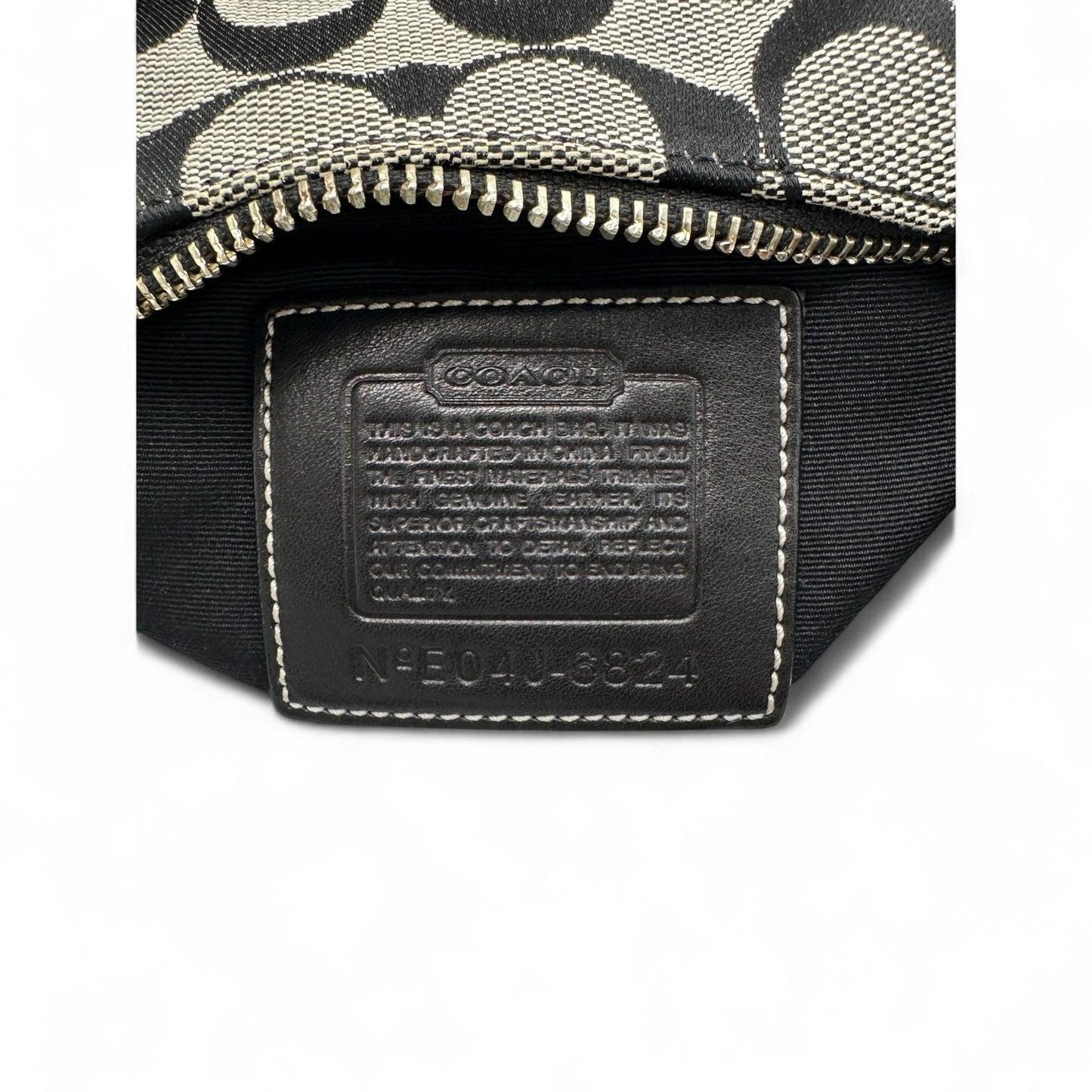 Vintage Coach 6824 Crescent Shoulder Bag