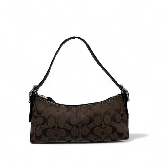Sac bandoulière baguette vintage Coach 8K01 East West