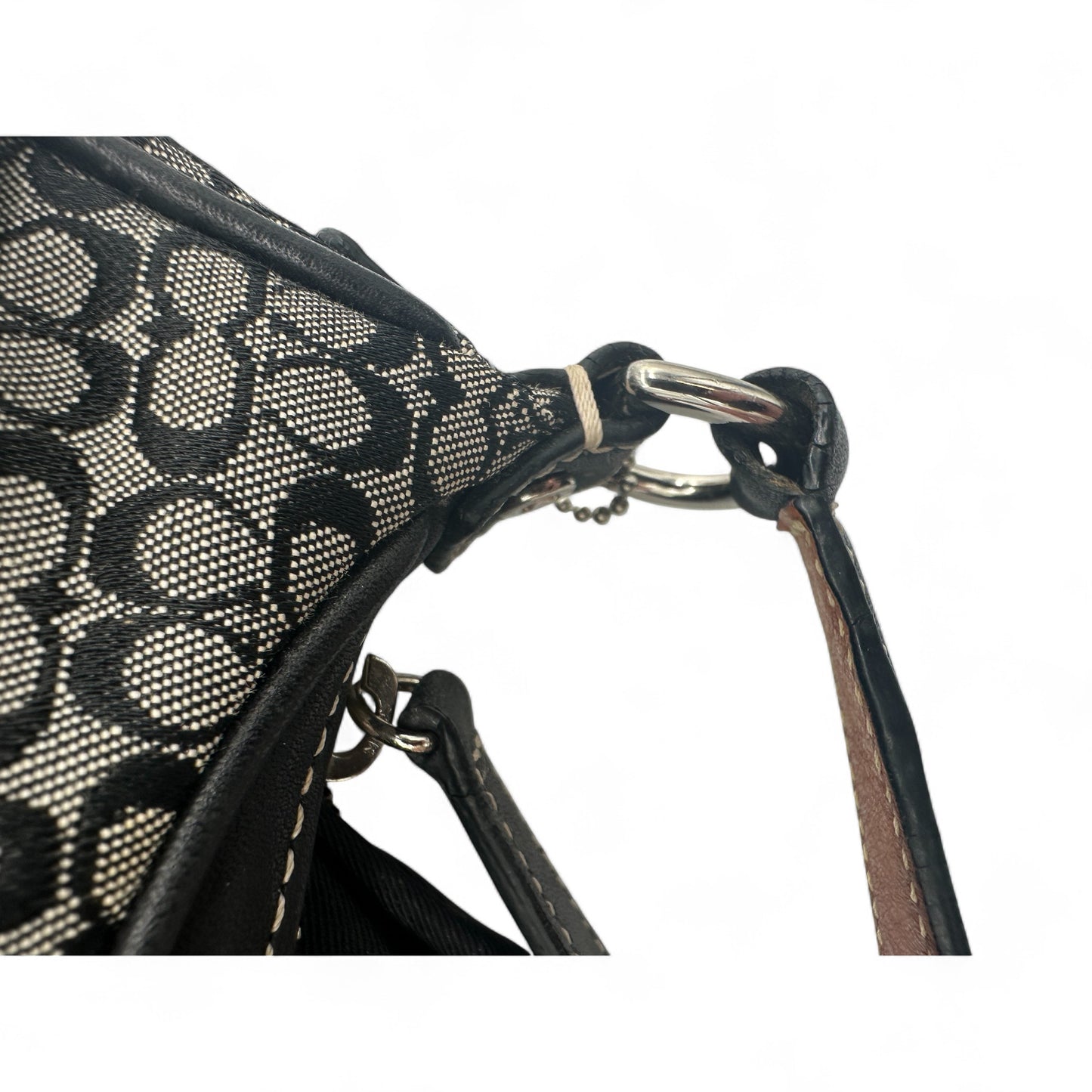 Vintage Coach 6623 Crescent Schultertasche