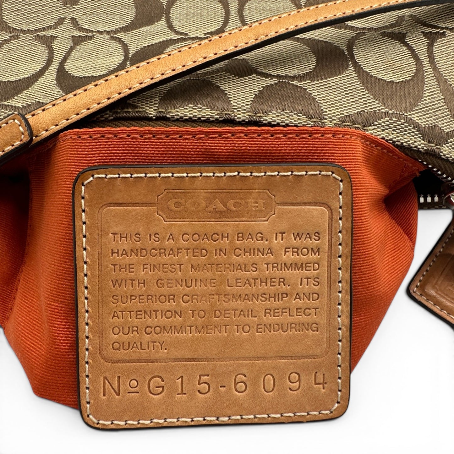 Vintage Coach 6094 Demi Mini Shoulder Bag