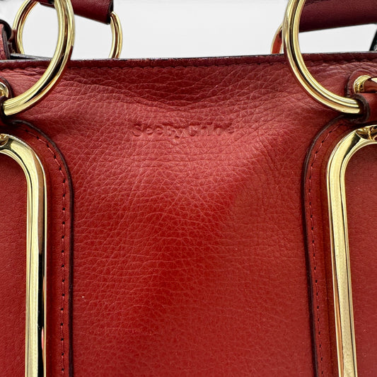 Vintage See by Chloé Paige 2-Way Handbag