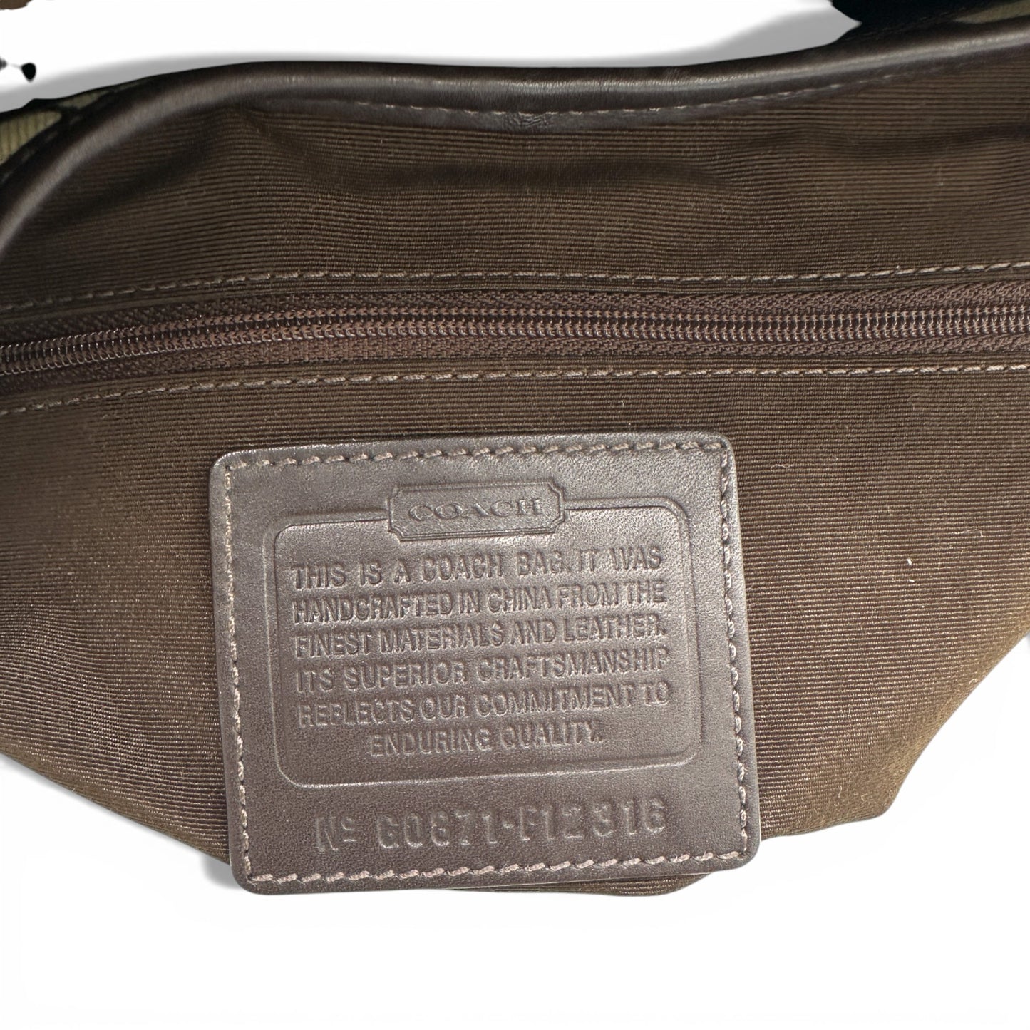 Vintage Coach F12316 Soho Schultertasche