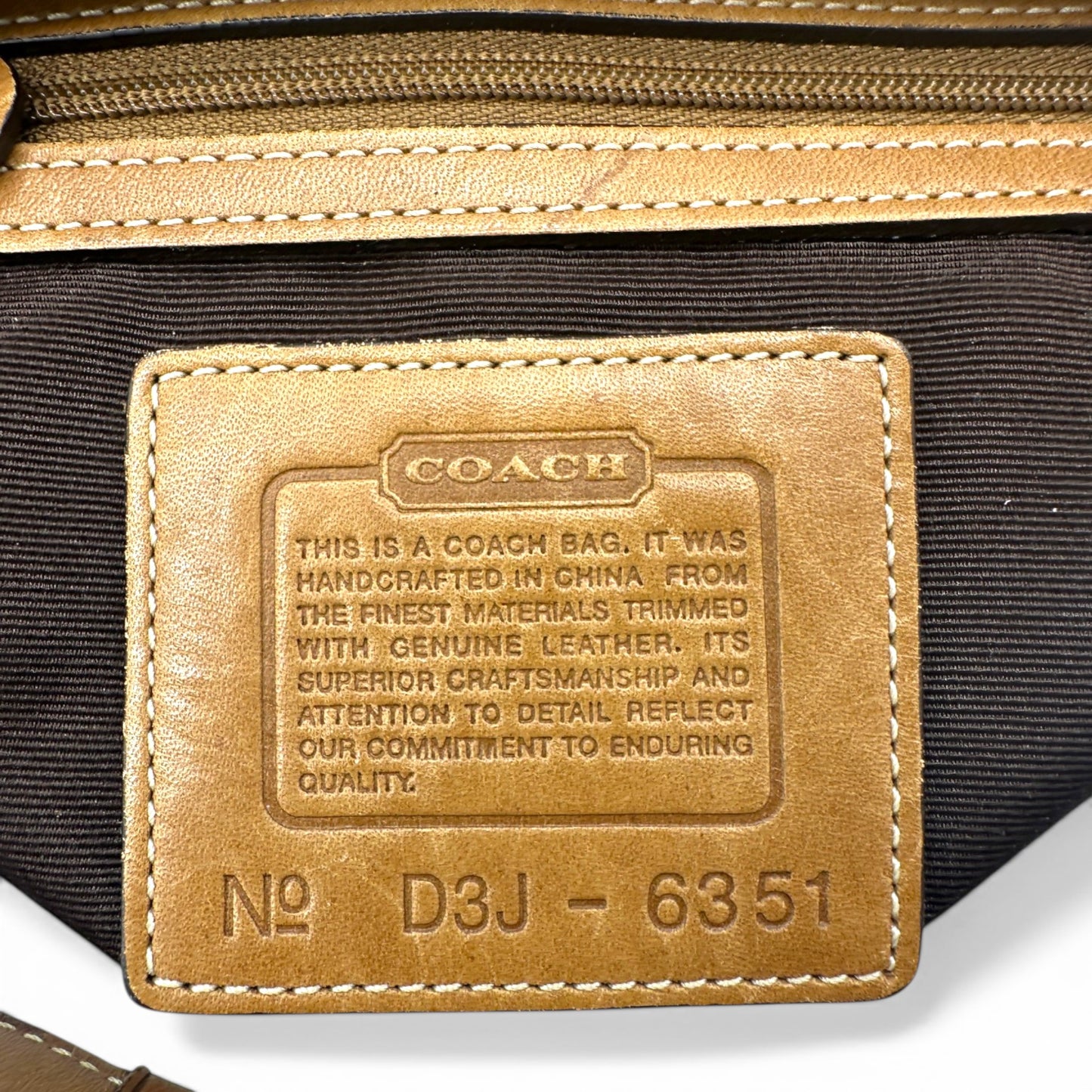 Vintage Coach 6351 Croissant Soho Shoulder Bag