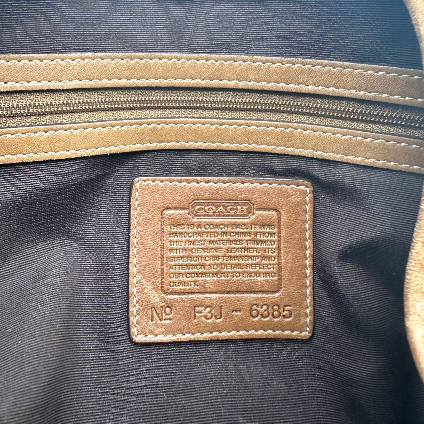 Vintage Coach 6385 Croissant Shoulder Bag