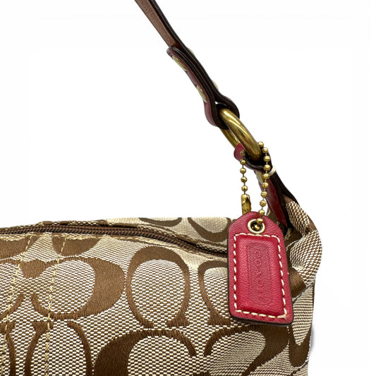 Vintage Coach 40024 Monogram Mini Shoulder Bag