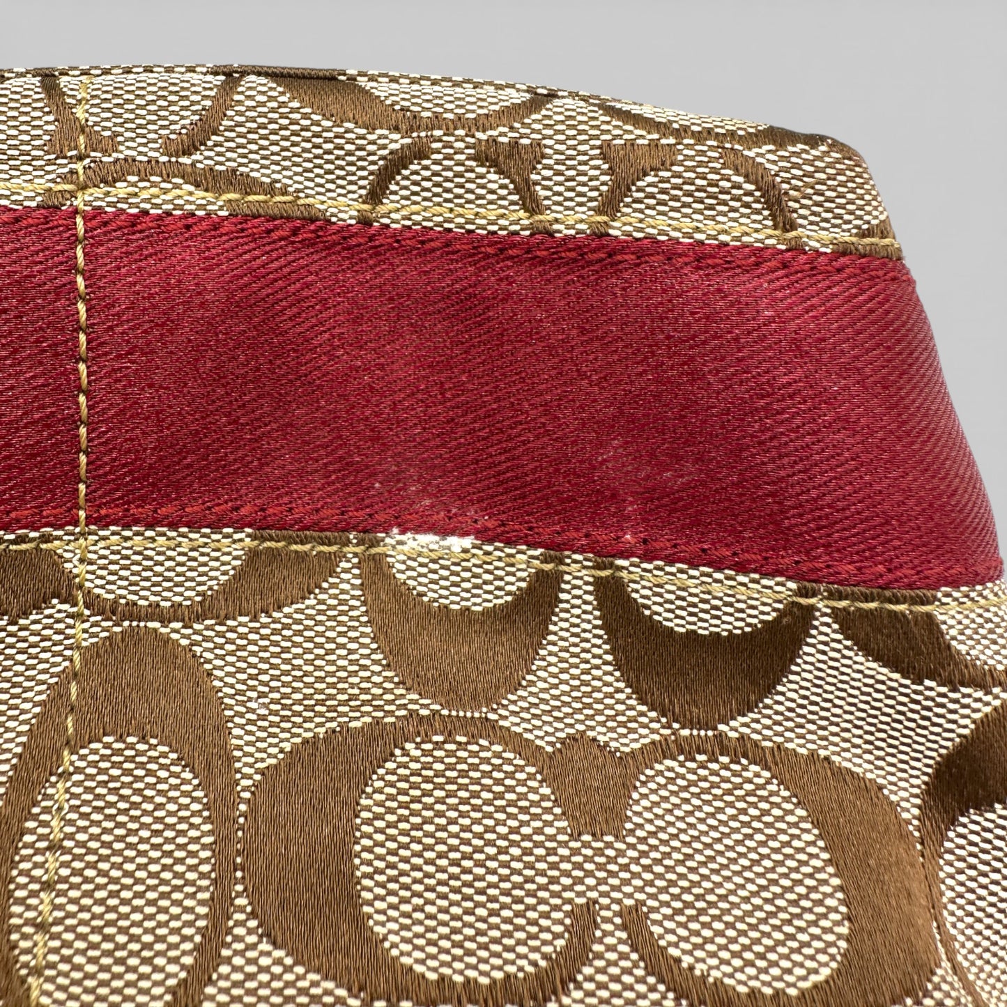 Vintage Coach 40024 Monogram Mini Schultertasche