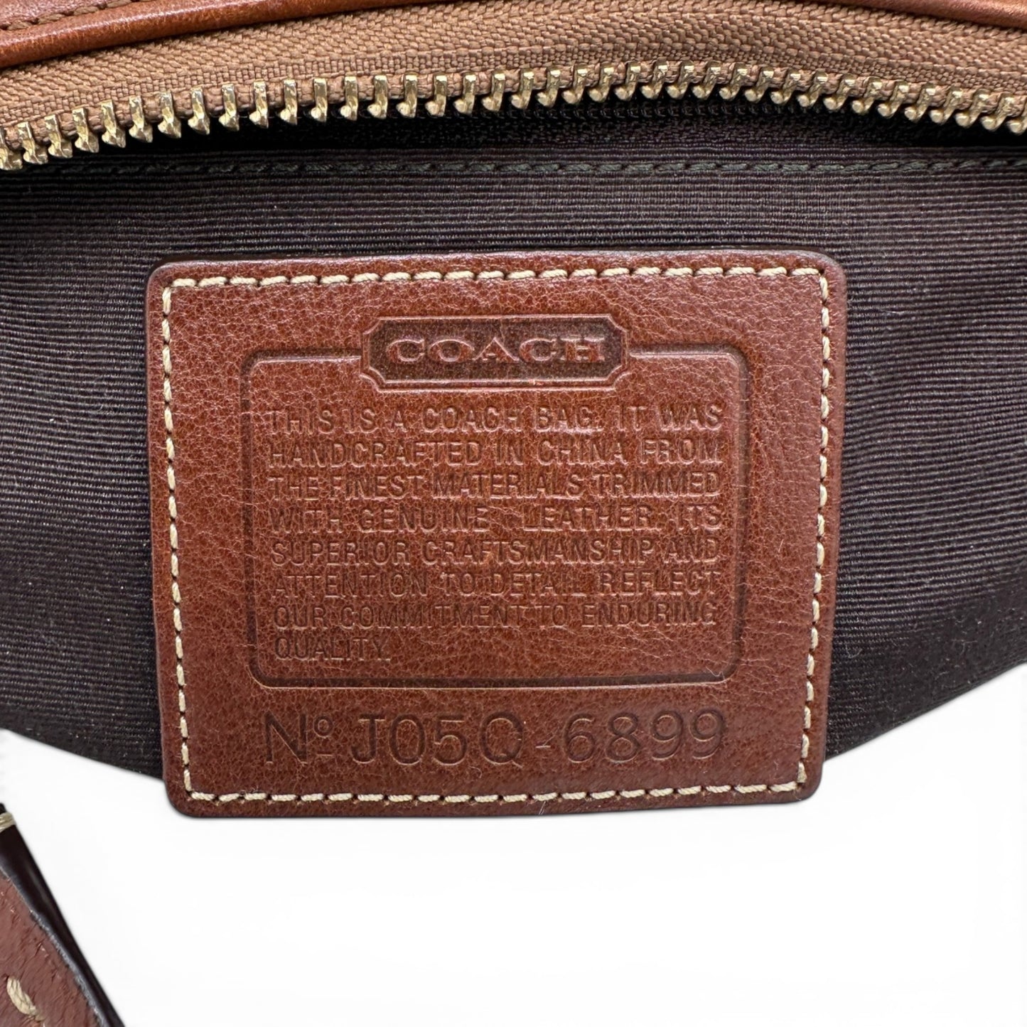 Vintage Coach 6899 Baguette Shoulder Bag
