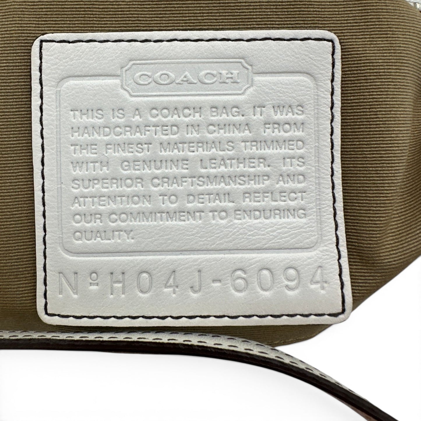 Vintage Coach 6094 Demi Mini Schultertasche