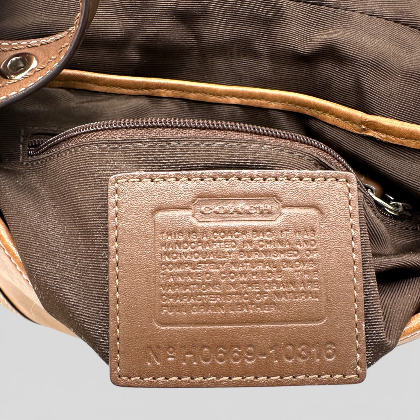 Vintage Coach 10316 Soho Schultertasche