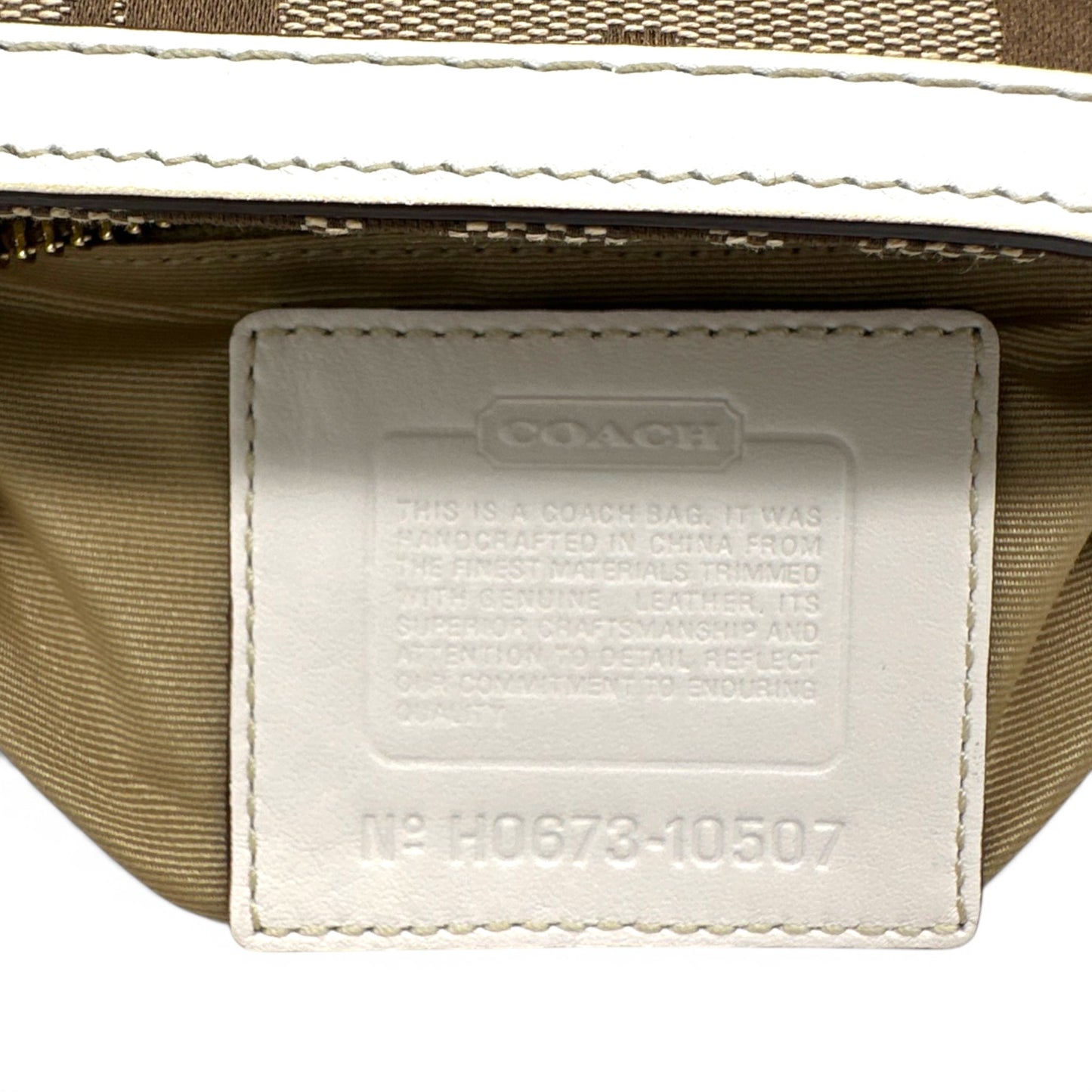 Sac à main vintage Coach 10507 Hampton Clip