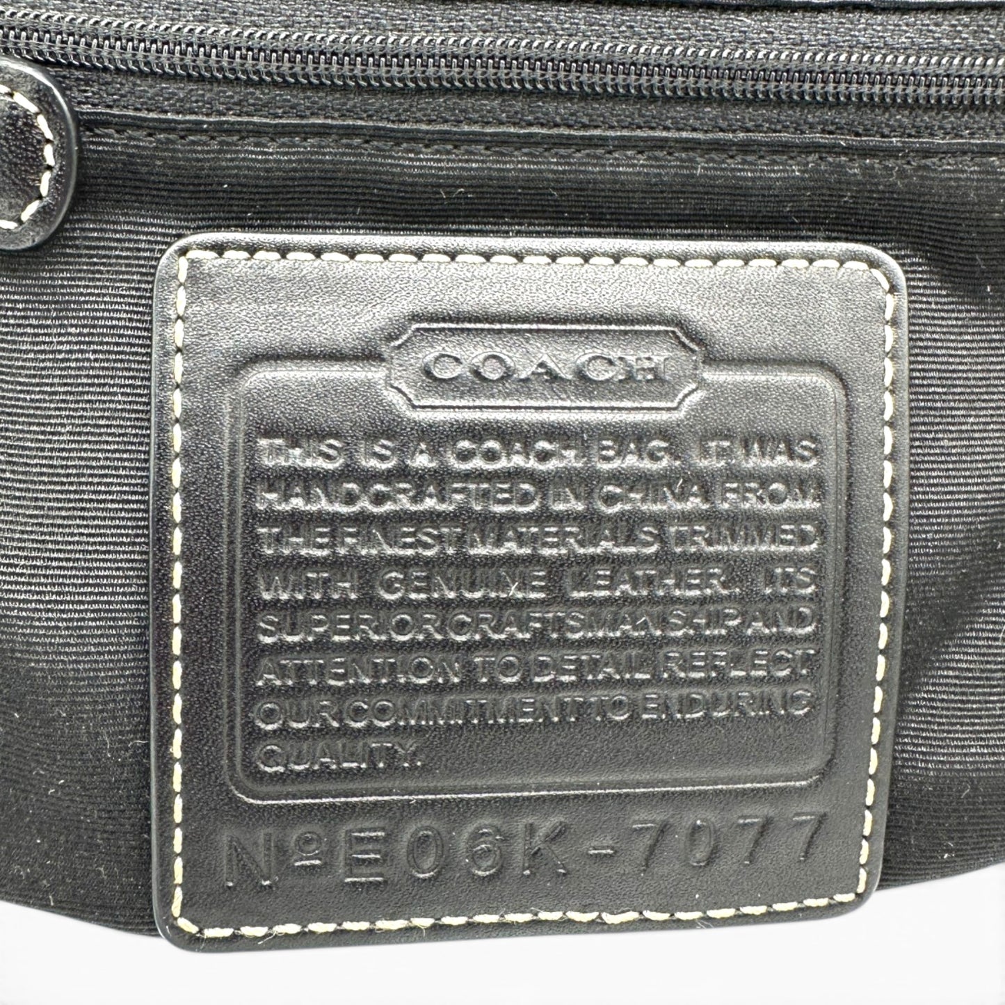 Vintage Coach 7077 Soho Schultertasche