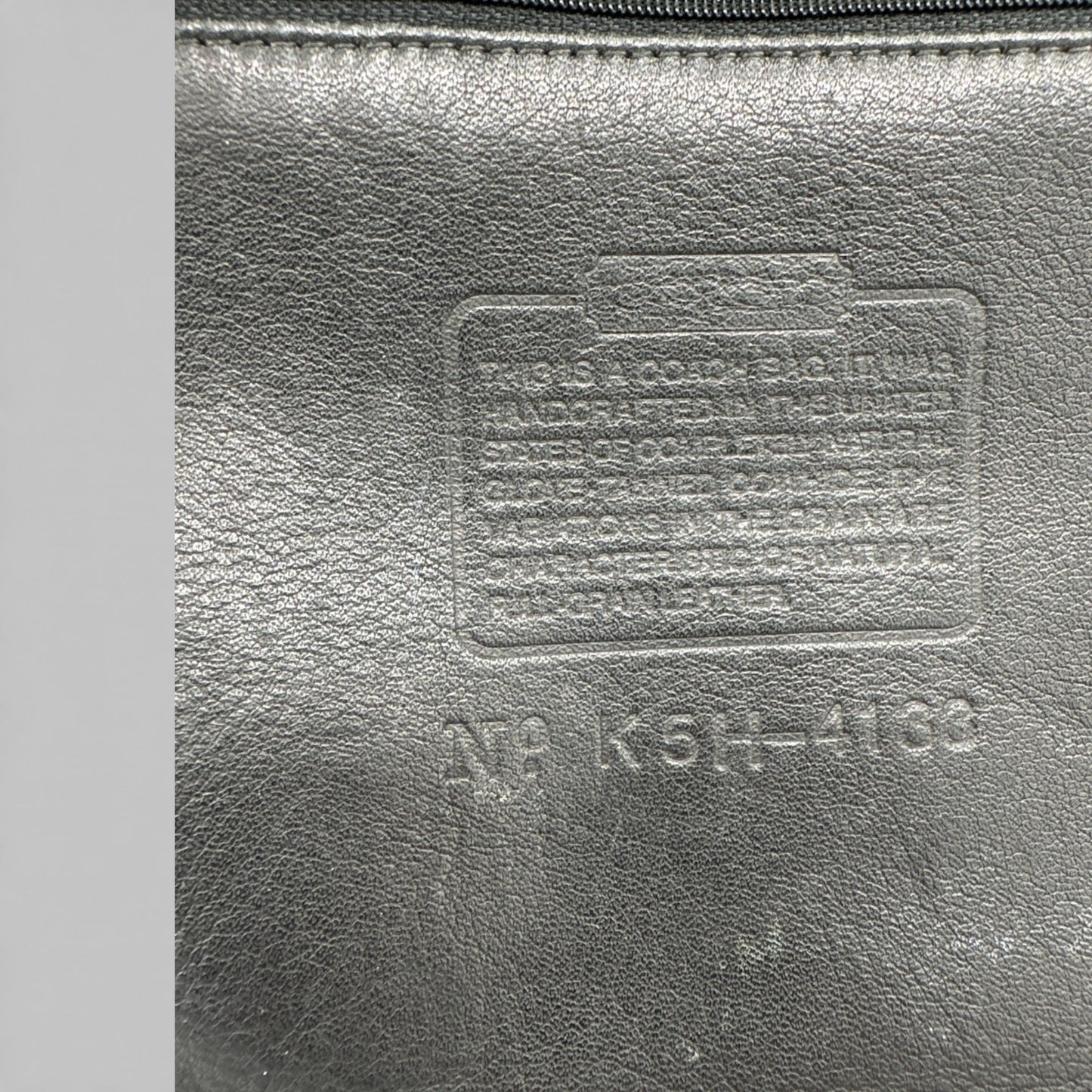 Vintage Coach 4133 Waverly Mini Tote Handbag