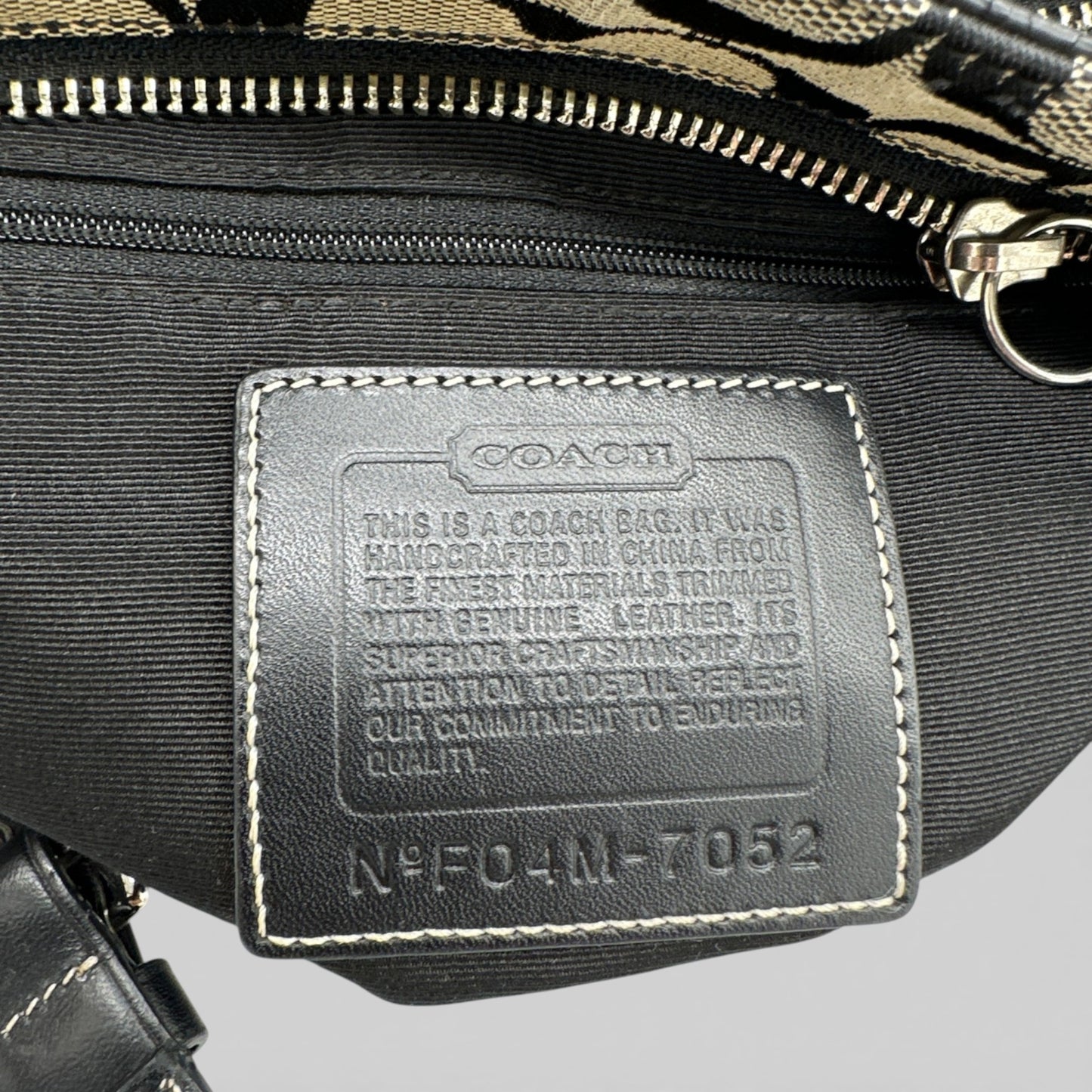 Vintage Coach Soho 7052 Tote Shoulder Bag