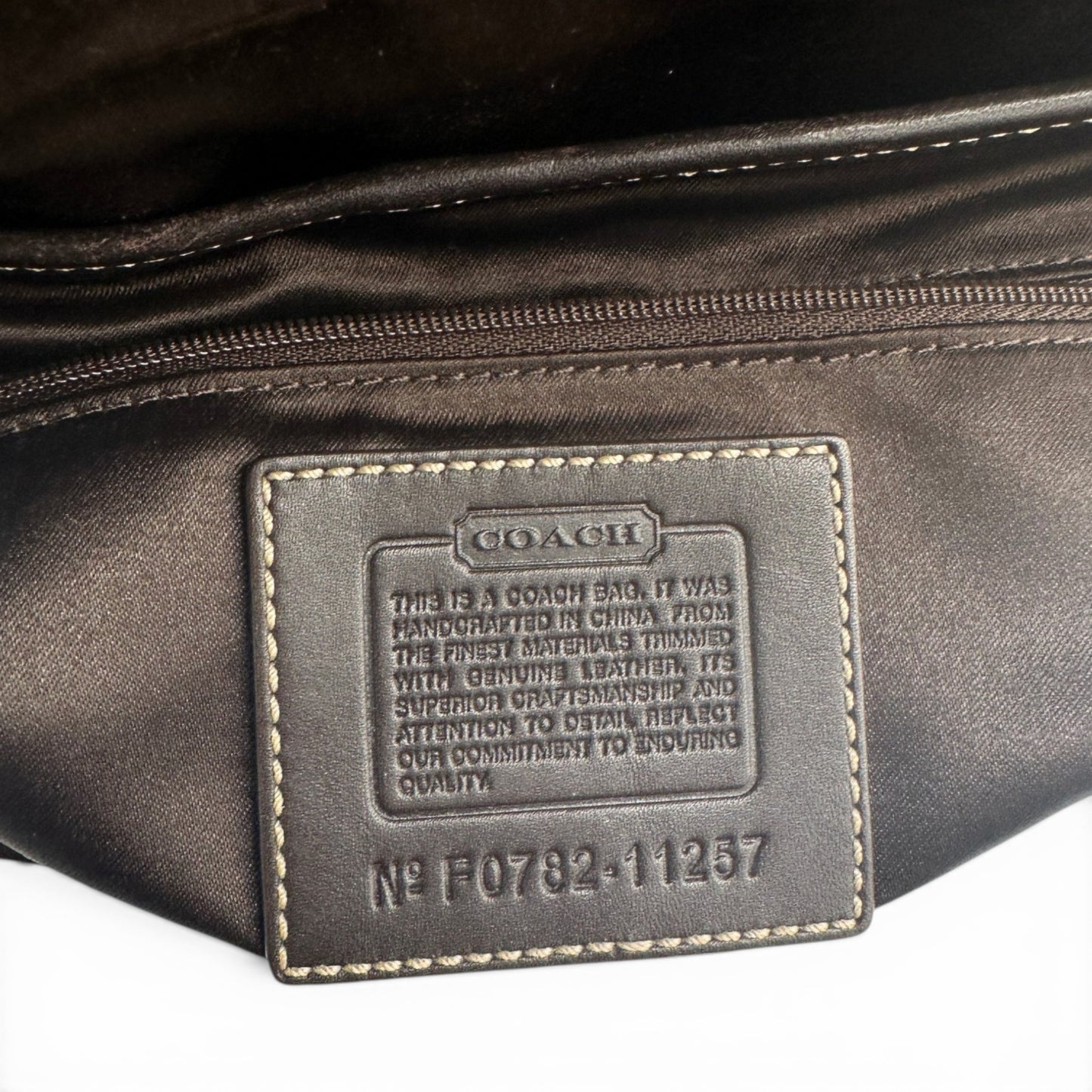Vintage Coach 11257 Flap Ergo Schultertasche