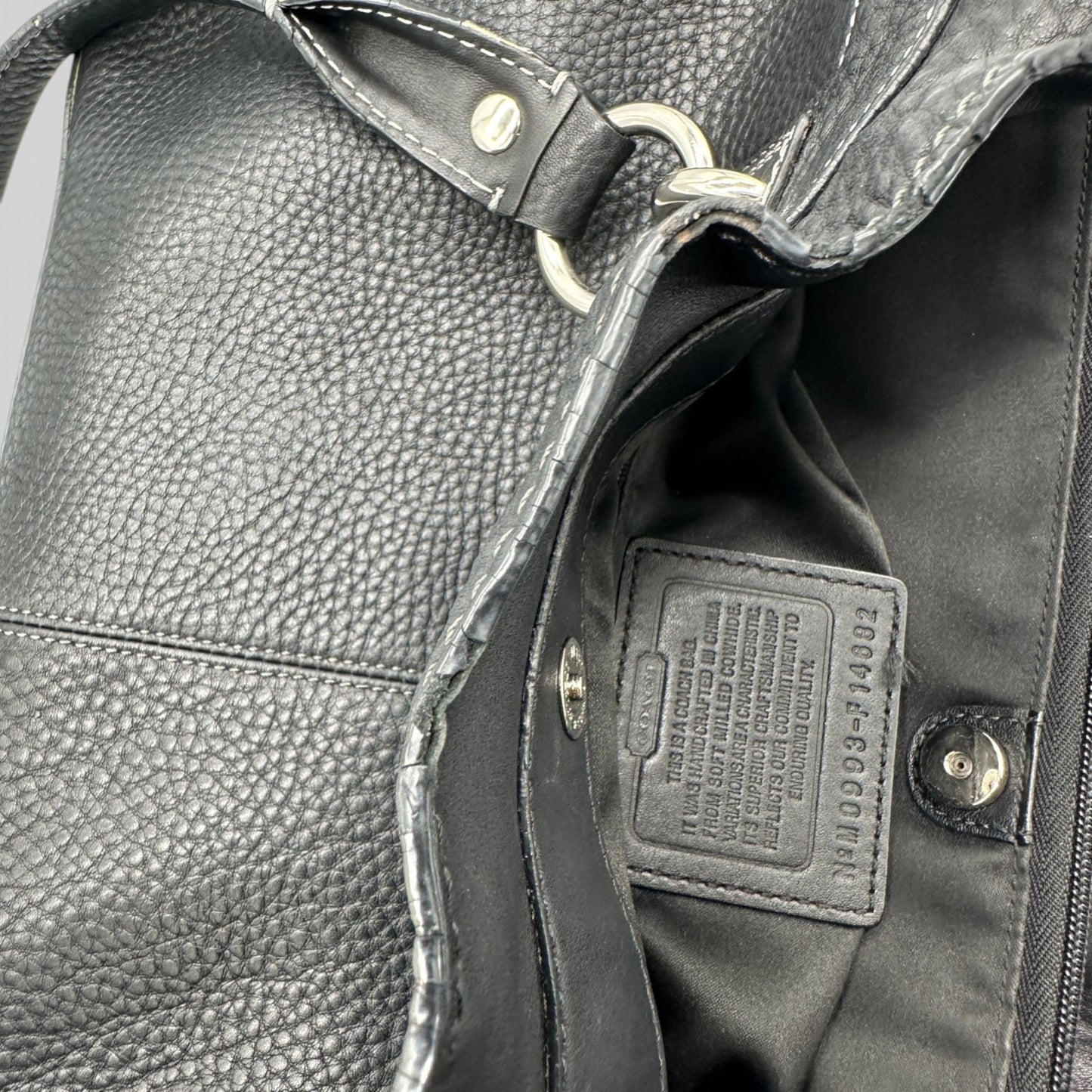 Vintage Coach F14686 Penelope Tote Shoulder Bag