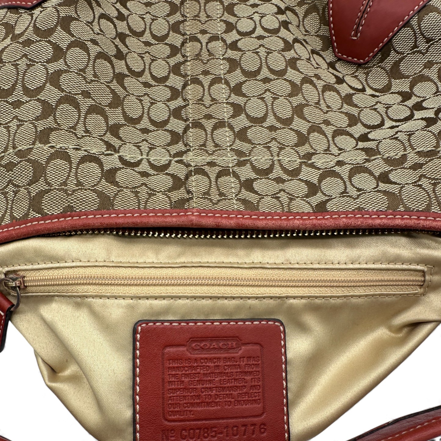 Vintage Coach 10776 Ergo Schultertasche