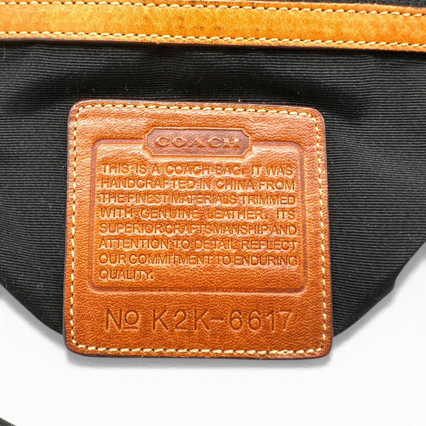 Vintage Coach 6617 Slouchy Ergo Shoulder Bag