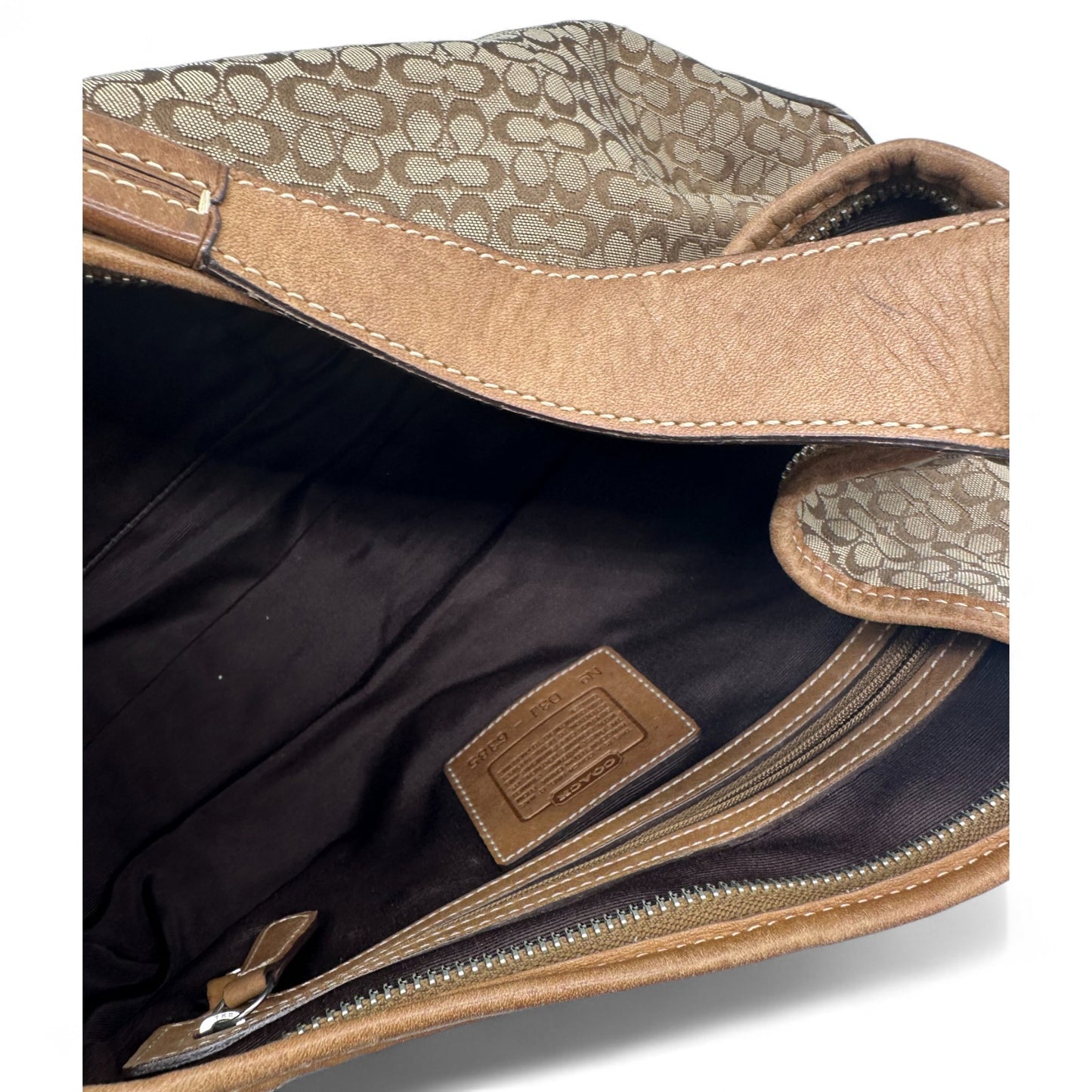 Vintage Coach Croissant 6385 Slouchy Shoulder Bag