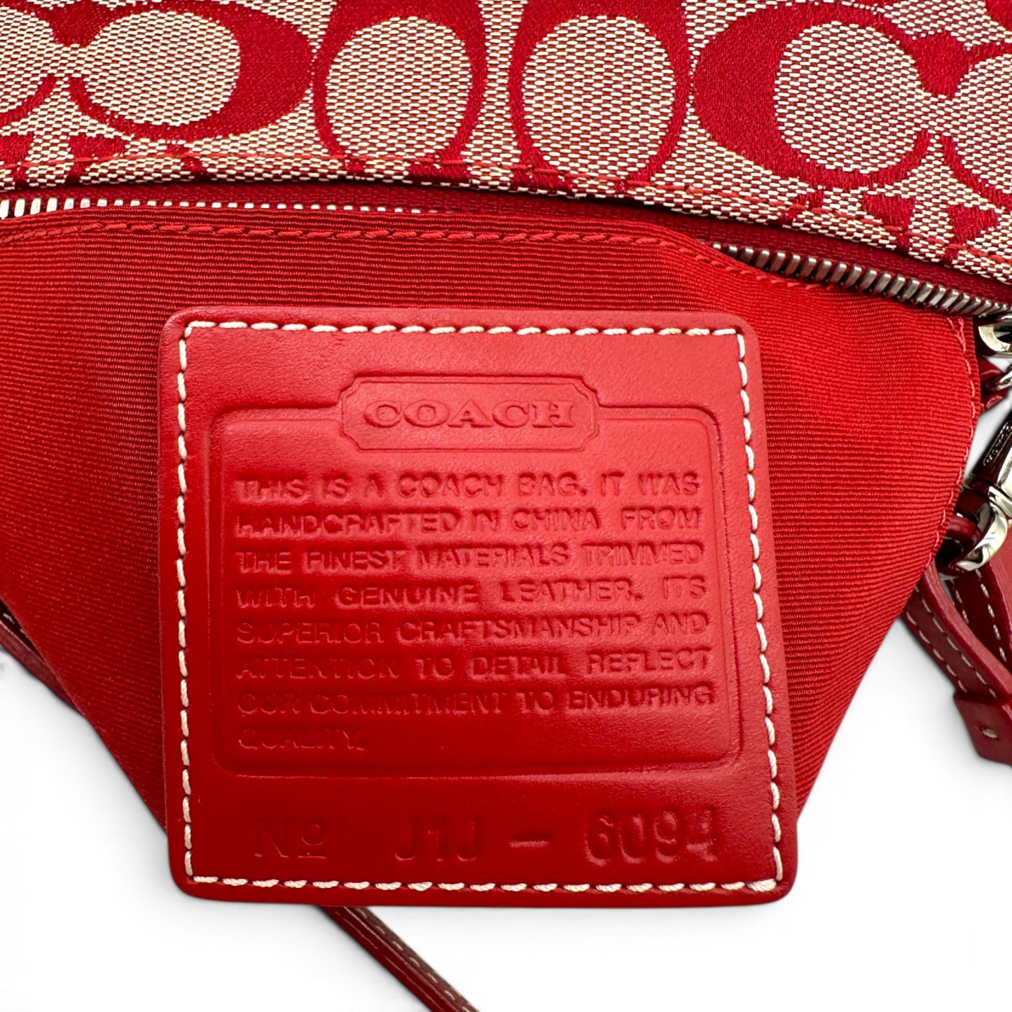 Vintage Coach 6094 Demi Mini Schultertasche